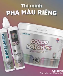 Keo chà ron ColorMatch G Kingsmen 400ml (trong nhà, Ron đồng màu 97%)
