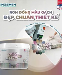 Keo chít mạch ColorMatch GS Kingsmen 3.5KG (Ron đồng màu 97%)