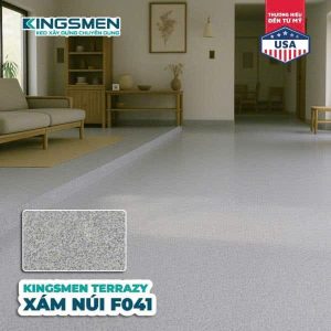 Kingsmen Terrazy - Sơn sàn Epoxy tự san phẳng bề mặt liền mạch, chống thấm