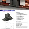 Máy Hút Mùi EUROFIRE mã H70T-360 SLIM+