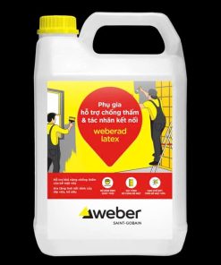Phụ Gia Hỗ Trợ Chông Thấm + Tác Nhân Kết Nối WEBERAD LATEX