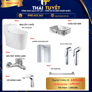 Combo Thiết bị vệ sinh TT113