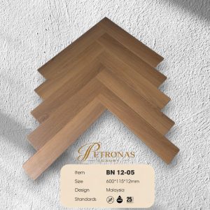 Sàn Gỗ Xương Cá MALAYSIA mã BN 12-05