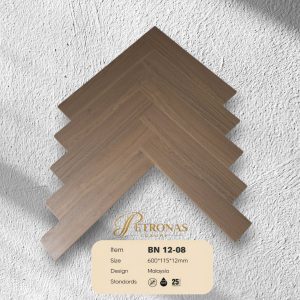 Sàn Gỗ Xương Cá MALAYSIA mã BN 12-08