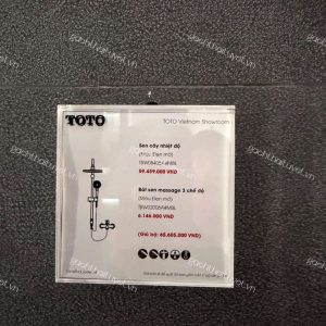 Sen cây nhiệt độ + Bát sen massage 3 chế độ ToTo mã TBW08405A