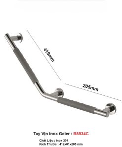 Tay Vịn inox Geler B8534C