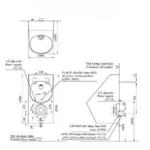Tiểu Nam TOTO USWN925AEV