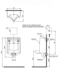 Tiểu Nam TOTO UT445H