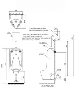 Tiểu Nam TOTO UT500T