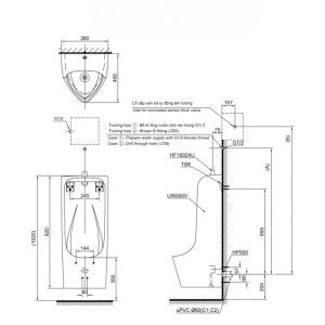 Tiểu Nam TOTO UT500T