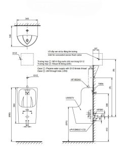 Tiểu Nam TOTO UT557T