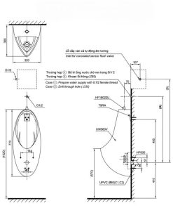 Tiểu Nam TOTO UT560T