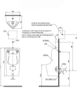 Tiểu Nam TOTO UT570T