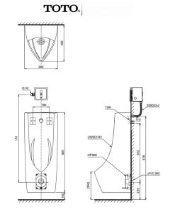 Tiểu Nam TOTO UT901H