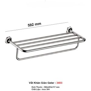 Vắt Khăn Giàn Geler 3403