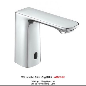 Vòi Lavabo Cảm Ứng inax AMV-91K