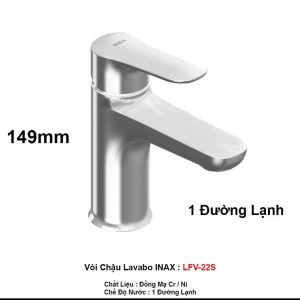 Vòi Rửa Lavabo Lạnh inax LFV-22S