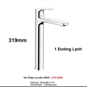Vòi Rửa Lavabo Lạnh inax LFV-22SH