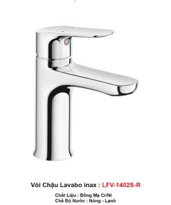 Vòi Rửa Lavabo Nóng Lạnh inax LFV-1402S-R