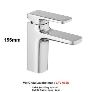 Vòi Rửa Lavabo Nóng Lạnh inax LFV-632S