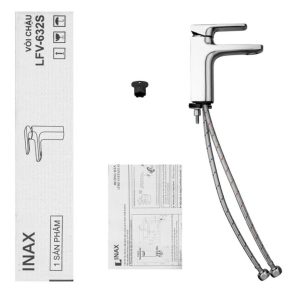 Vòi Rửa Lavabo Nóng Lạnh inax LFV-632S