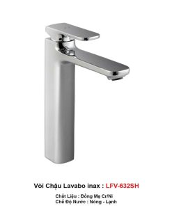 Vòi Rửa Lavabo Nóng Lạnh inax LFV-632SH