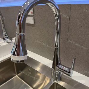 Vòi bếp dây rút đầu phun CYGNET INAX mã 1009150000