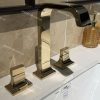 Vòi chậu tay vặn nóng lạnh GC ( Màu vàng pháp ) mã TLG08201