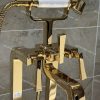 Vòi xả bồn đặt sàn kèm sen tắm mã DM209CF