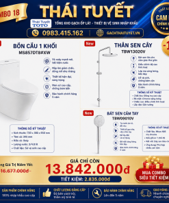 Combo thiết bị vệ sinh TOTO 18