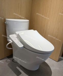 Bàn cầu hai khối nắp điện tử ToTo mã CS767RW18