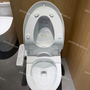 Bàn cầu hai khối nắp điện tử ToTo mã CS767RW18