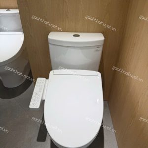 Bàn cầu hai khối nắp điện tử ToTo mã CS769DRW24
