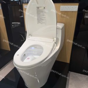 Bàn cầu một khối nắp điện tử ToTo mã MS625CDW23