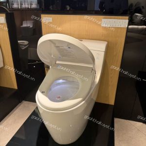 Bàn cầu một khối nắp điện tử ToTo mã MS625CDW23