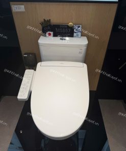 Bàn cầu một khối nắp điện tử ToTo mã MS636CDRW23