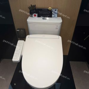 Bàn cầu một khối nắp điện tử ToTo mã MS636CDRW23
