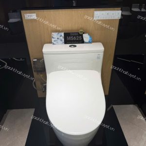 Bàn cầu một khối nắp điện tử ToTo mã MS885CDW24