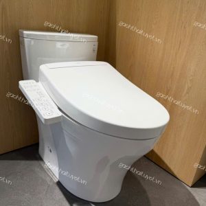 Bàn cầu một khối nắp điện tử ToTo mã MS887CDW24
