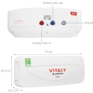 Bình nóng lạnh Ariston 20SL VITALY (SLIM 2.5FE)