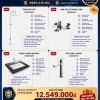 Combo thiết bị vệ sinh TOTO 14