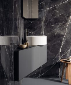 Gạch nhập khẩu Italia 120x120 Calacatta Black