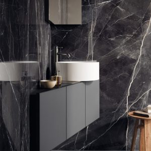 Gạch nhập khẩu Italia 120x120 Calacatta Black