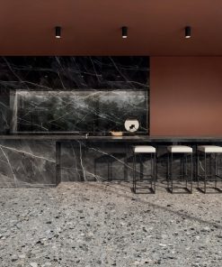 Gạch nhập khẩu Italia 120x120 Calacatta Black