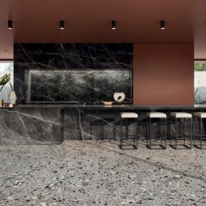 Gạch nhập khẩu Italia 120x120 Calacatta Black