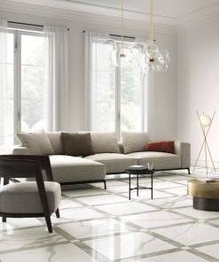 Gạch nhập khẩu Italia 120x120 Statuario Lux