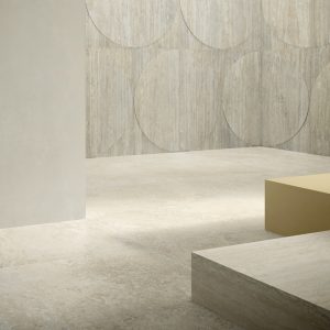 Gạch nhập khẩu Italia 120x120 Travertino Bianco Cross Cut
