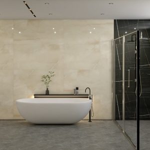 Gạch ốp lát Tây Ban Nha 60x120cm vân đá vàng kem 1203