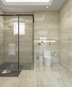 Gạch ốp lát Tây Ban Nha 60x120cm vân dọc dưa vàng kem 1273