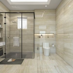 Gạch ốp lát Tây Ban Nha 60x120cm vân dọc dưa vàng kem 1273